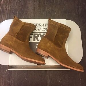 Frye Brown Ankle Boots